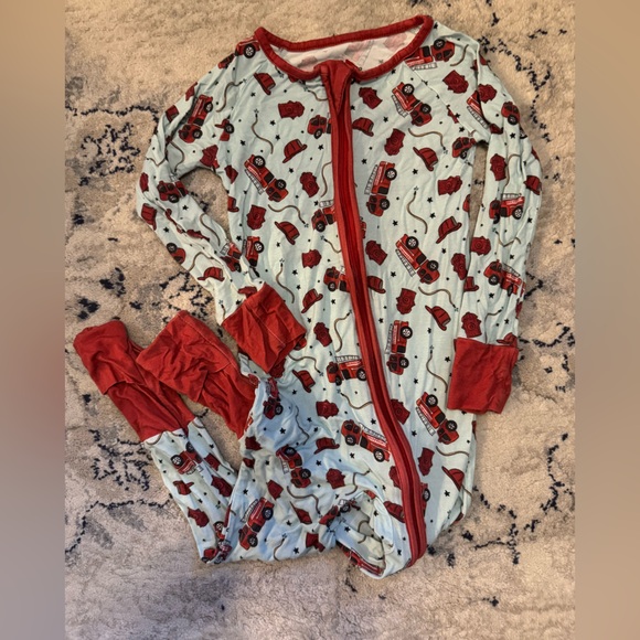 the little one shop Other - Zippy PJ’s- The Little One Shop/ *3T/ light blue 🚒 / EUC